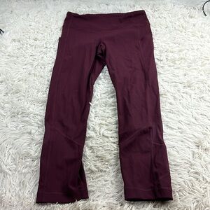 Lululemon Pace Rival Crop *22" Dark Adobe